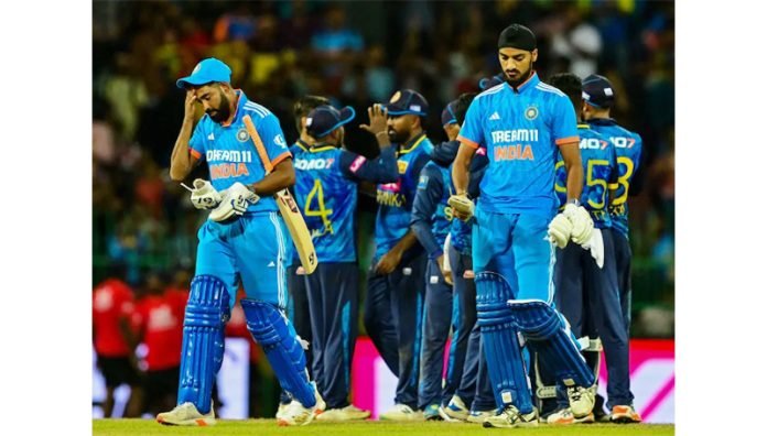 India vs. Sri Lanka: Thrilling ODI Ends in Tie as Spinners Shine