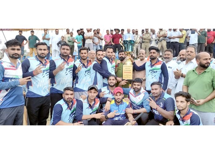 Mahadev Cricket Club Triumphs in Nagrota Tournament
