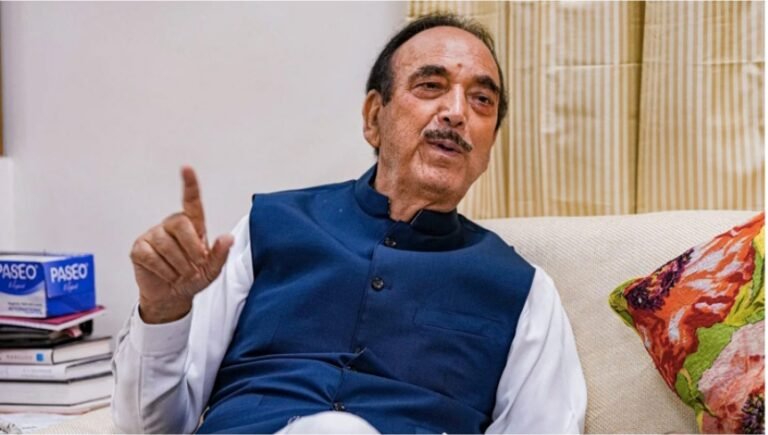 Regional Parties Misleading People Of J&K With False Promises: Ghulam Nabi Azad
