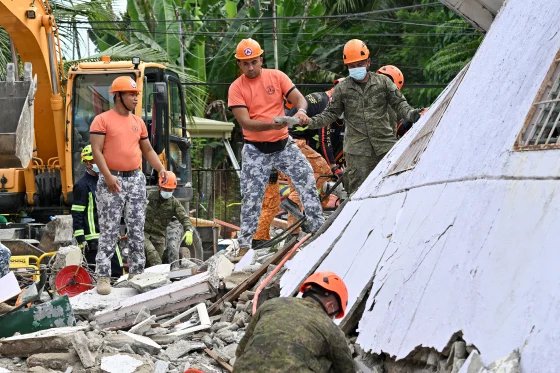 7.6 Magnitude Earthquake Hits Davao Oriental, Philippines