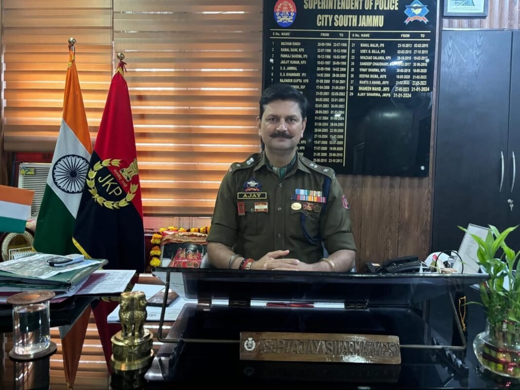 J&K Police Officer Ajay Sharma, JKPS, Awarded Ph.D. in Socio-Political Philosophy from SMVD University.