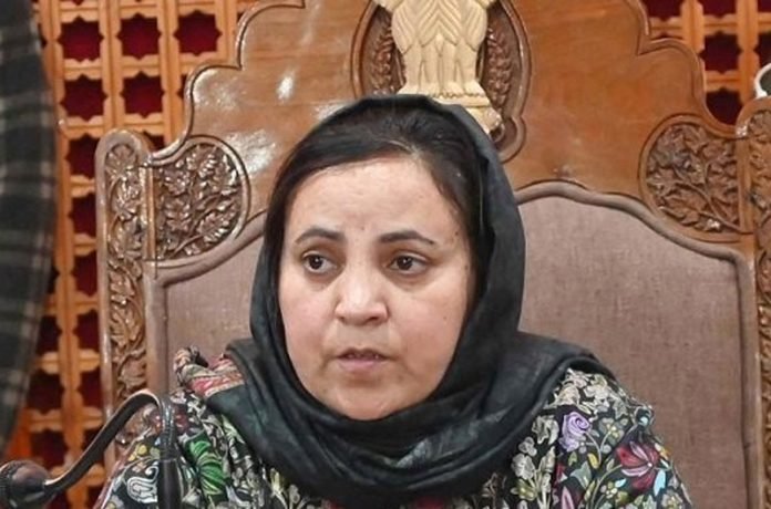 Minister Sakeena Itoo Reviews Education Sector Projects