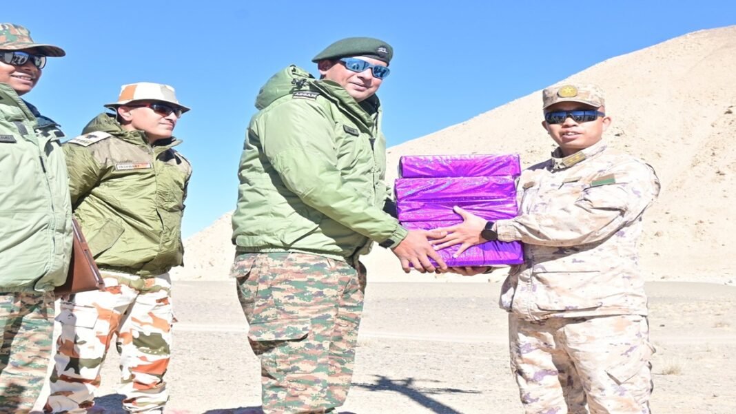 Ladakh LG Celebrates Diwali With Soldiers, Hails Their Contribution In Protecting Borders