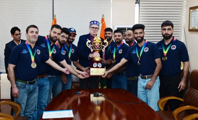 CM Omar Abdullah Felicitates J&K Deaf Cricket Team for Runner-Up Finish at IDCA National T20 Championship