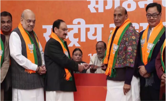 BJP begins process to elect new national president; Nitin Nabin files nomination, likely unopposed