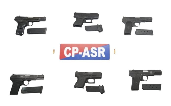 Punjab Police Bust Cross-Border Arms Module, Two Held with Six Pistols