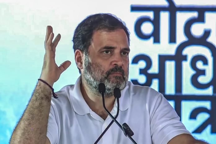 Rahul Gandhi Arrives to Address Congress Training Camp for District Unit Chiefs