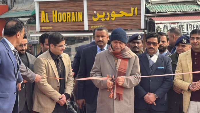 LG Manoj Sinha inaugurates redeveloped Amira Kadal pedestrian bridge in Srinagar