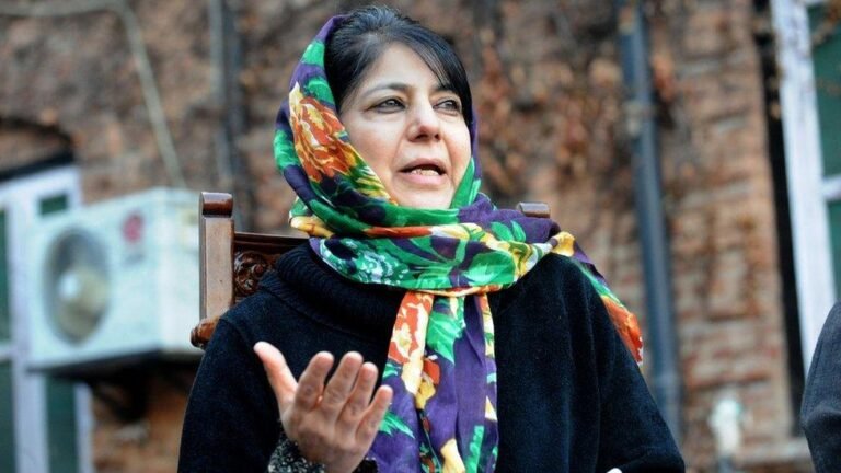Mehbooba Mufti Seeks Dedicated Rail Fruit Corridor for Kashmir, Urges Realignment of Projects to Protect Orchards