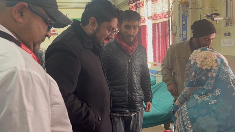 Dr. Tahir Rufayee Visits Government Medical College Doda, Reviews Healthcare Services