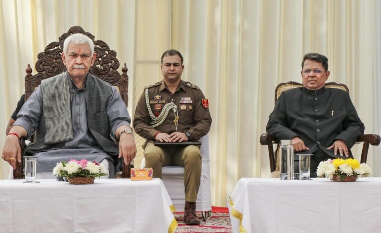 Shantmanu Sworn in as Jammu and Kashmir State Election Commissioner, Pledges to Prioritize Pending Local Body Polls