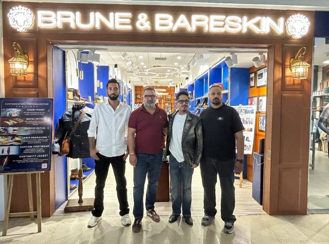 Brune & Bareskin opens its newest luxury leather store at Wave Mall, Jammu