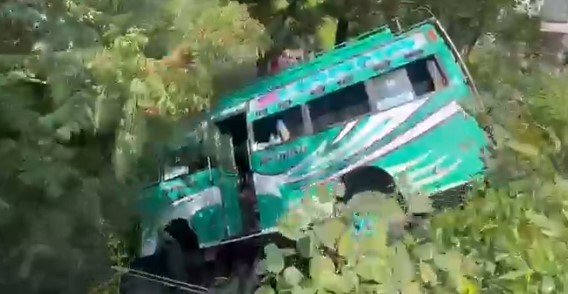 Mini bus plunges into gorge in Kathua; 23 pilgrims injured
