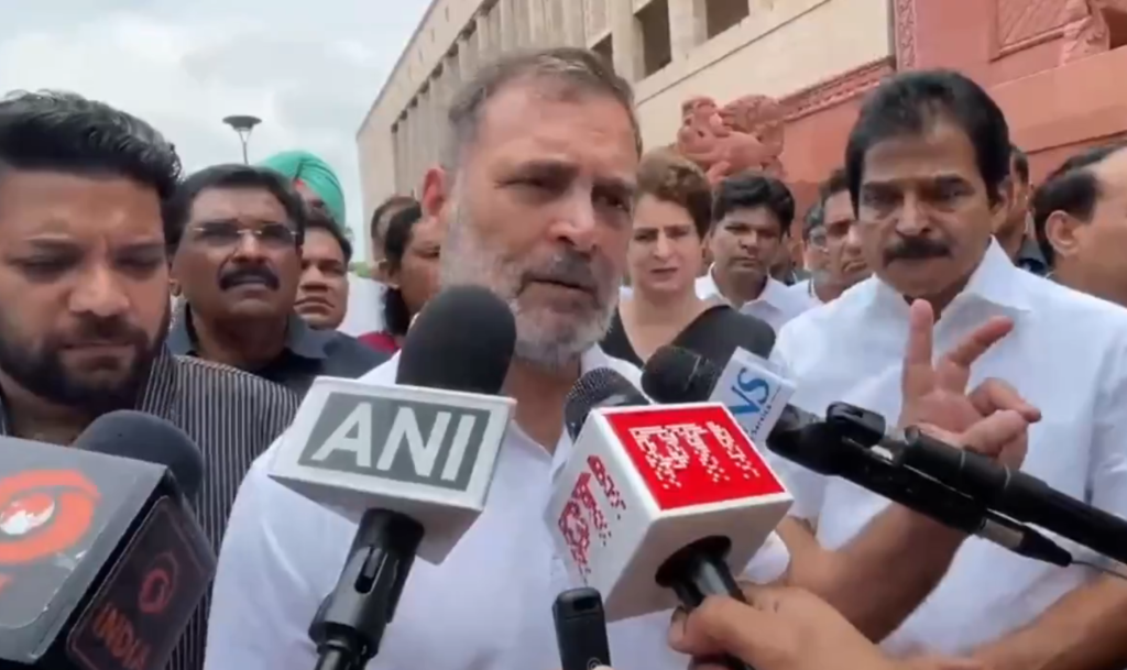 “No discussion before Pradhan’s removal”: Rahul Gandhi lists three demands of protesting students