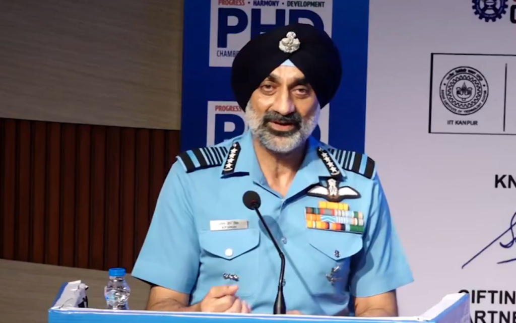 IAF Chief Advocates Atmanirbhar Drone Ecosystem Development