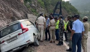 Five Amarnath Yatra Pilgrims Injured in Highway Accident Near Udhampur