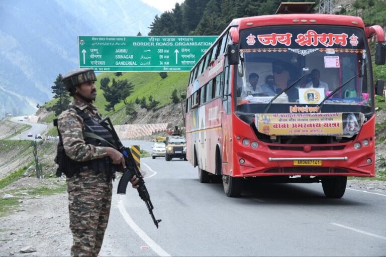 Ninth Batch of 8,796 Pilgrims Departs Jammu for Shri Amarnath Ji Yatra