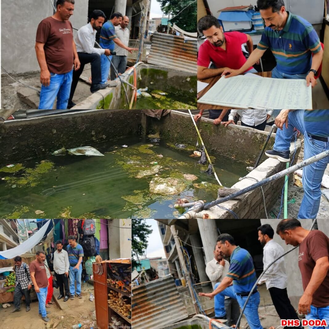 Malaria Team Conducts Anti-Dengue Awareness and Surveillance Activities in Doda Town