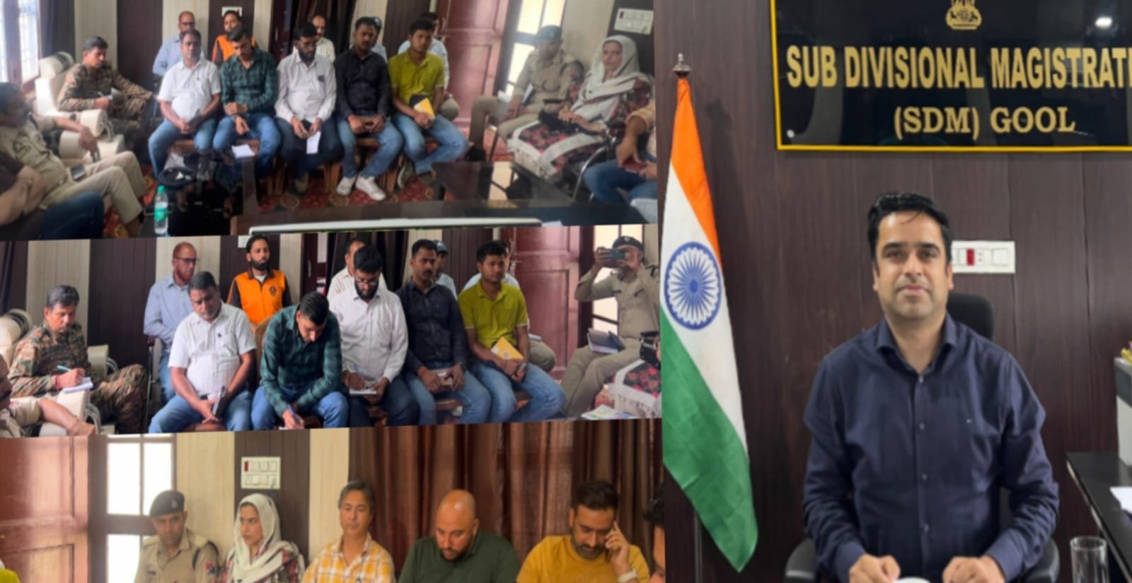 Disaster Management Meeting in Gool Ramban