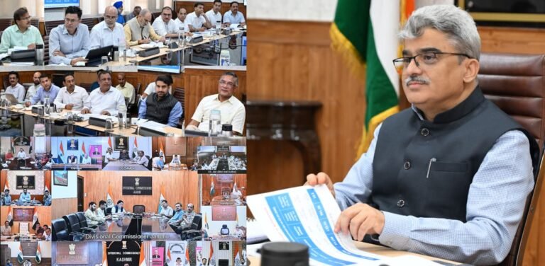 CS Sets Monthly Targets for PM Surya Ghar Yojana, Solarisation Mission in J&K
