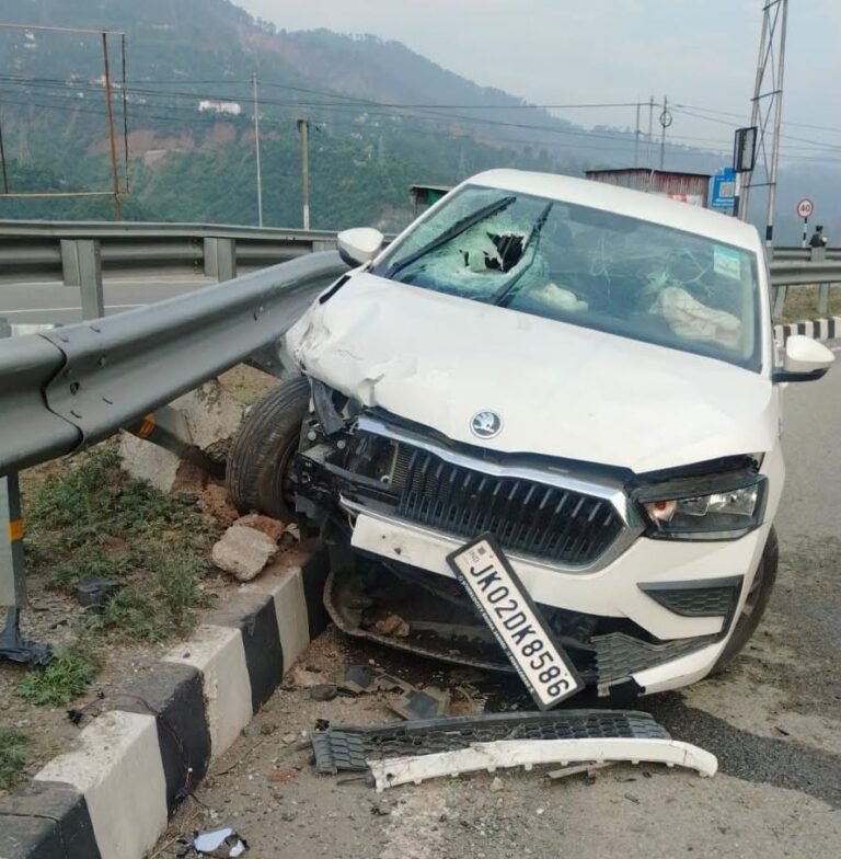 Former Sarpanch Killed After Boulder Hits Car on Jammu-Srinagar Highway