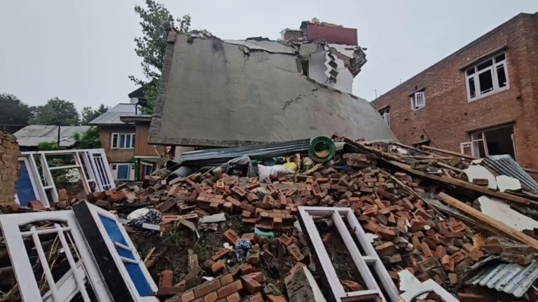 Houses of two LeT terrorists demolished in Anantnag