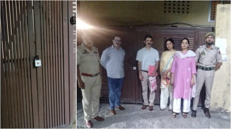 Unregistered Drug Counselling Centre Sealed in Jammu’s Kunjwani After Inspection