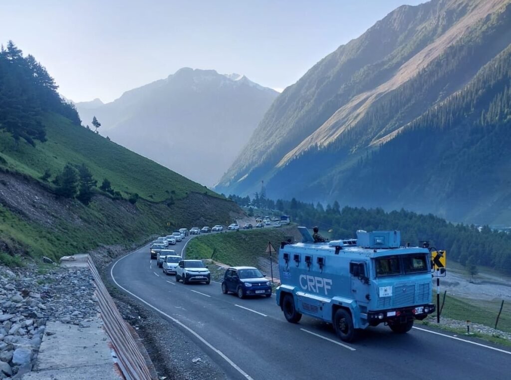 8,150 Pilgrims Leave Jammu in Eighth Batch of Shri Amarnath Ji Yatra
