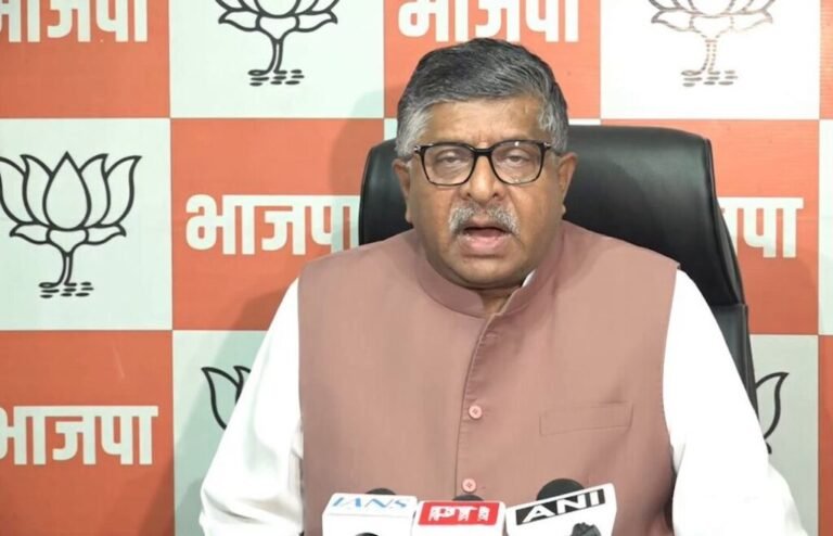 “Irresponsible behaviour,” BJP’s Ravi Shankar Prasad slams Rahul Gandhi for protest at PM’s residence