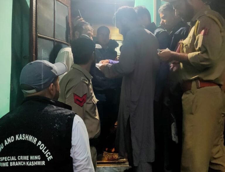 Crime Branch busts organised extortion racket in Kashmir, conducts raids in Srinagar and Ganderbal