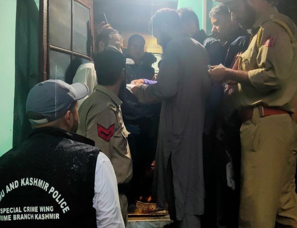 Crime Branch busts organised extortion racket in Kashmir, conducts raids in Srinagar and Ganderbal
