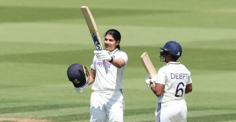 Yastika Bhatia scripts history for India, becomes first woman to score Test century at Lord’s