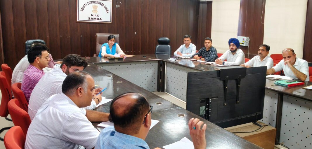 Road safety review meeting held in Samba