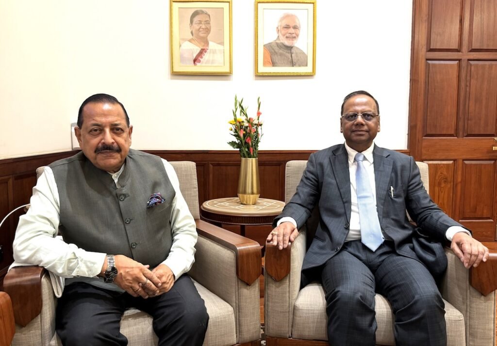 CAT Chairman Presents 93% Case Disposal Rate to Dr. Jitendra