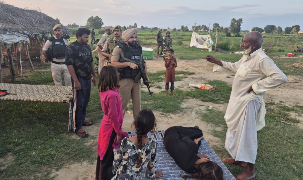Police and BSF conduct search operation in Jammu