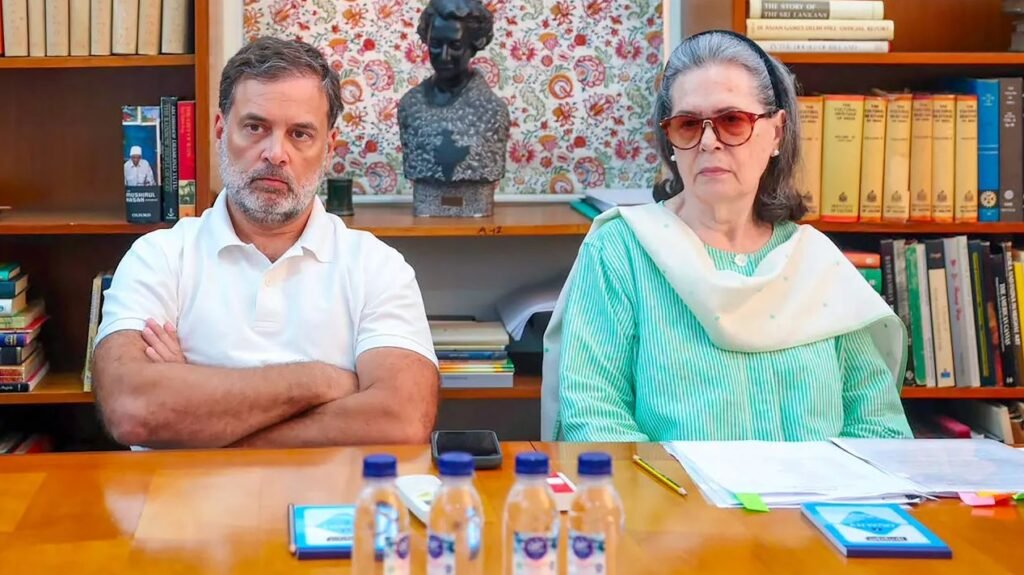 Complaint Seeks FIR Against Sonia, Rahul Gandhi Over Vande Mataram Disruption
