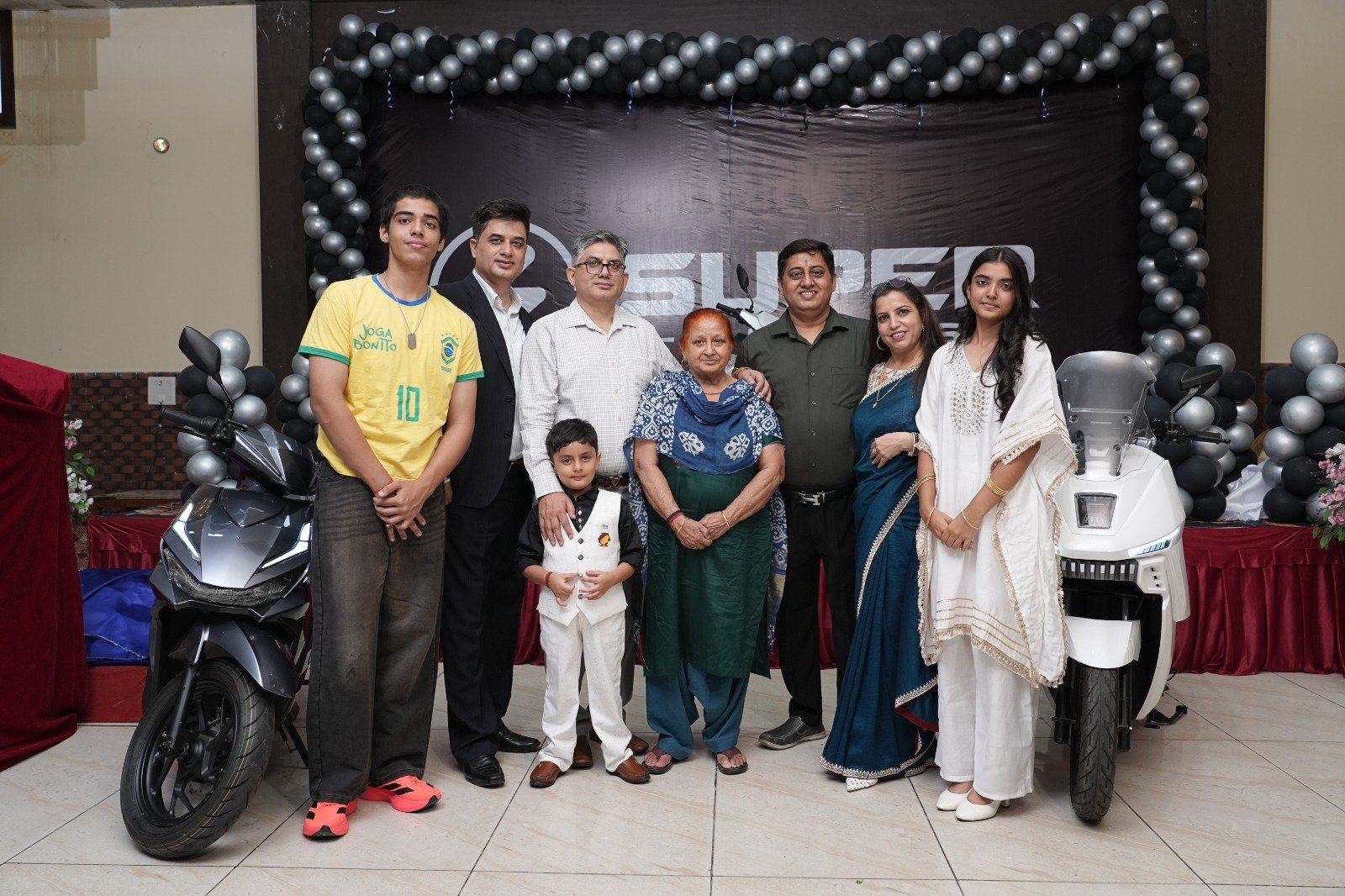 Super Motors EV Launch Event in Jammu & Kashmir with Electric Scooter