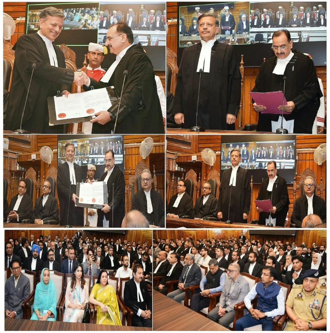Yash Paul Bourney Sworn in as Judge of the High Court of J&K and Ladakh