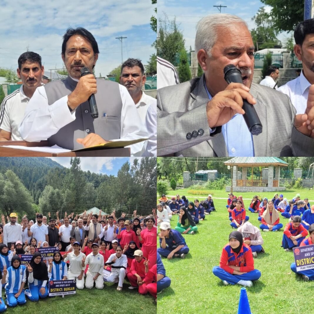MLA Ghulam Ahmad Mir inaugurates IDPL Cricket Tournament at Verinag