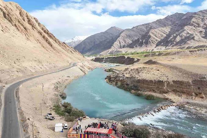 Ladakh’s Innovative Rock Check Dams Withstand Over 200 Cusecs Of Water Flow